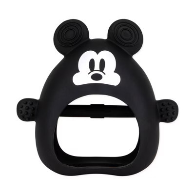 Bumkins Disney Undroppable Mitt Teether Toy - Mickey Mouse: Silicone, Baby Teethers, 1 Piece | Target