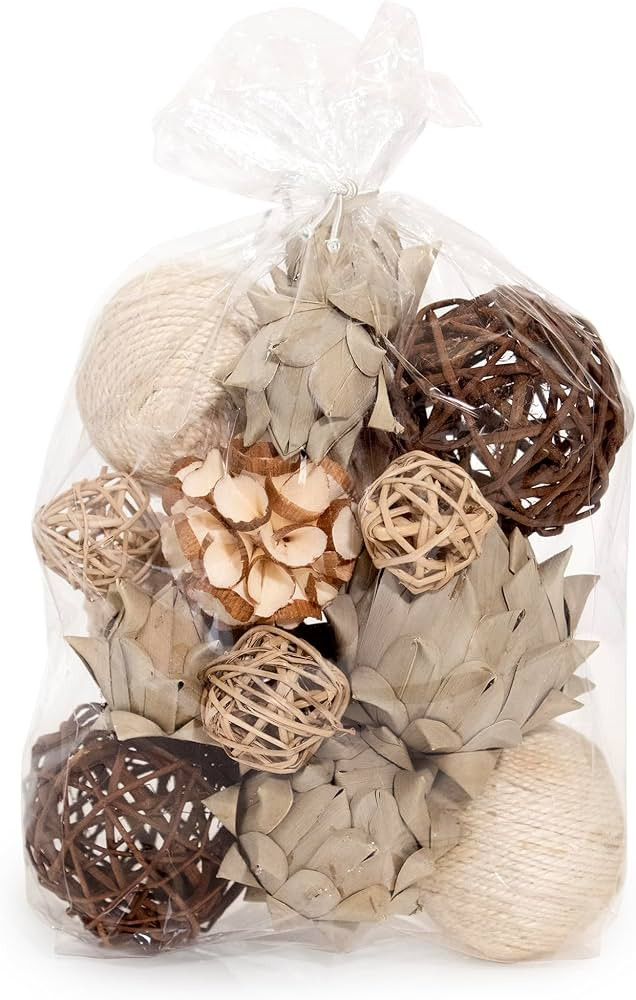 ANDALUCA Decorative Balls Bag Bowl Filler Home Decor (Artichoke) | Amazon (US)