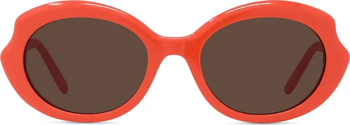 Loewe Thin Mini 54mm Oval Sunglasses | Nordstrom | Nordstrom