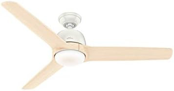 Hunter Fan Company Hunter 59423 Contemporary Modern 54`` Ceiling Fan with Light from Norden Colle... | Amazon (US)