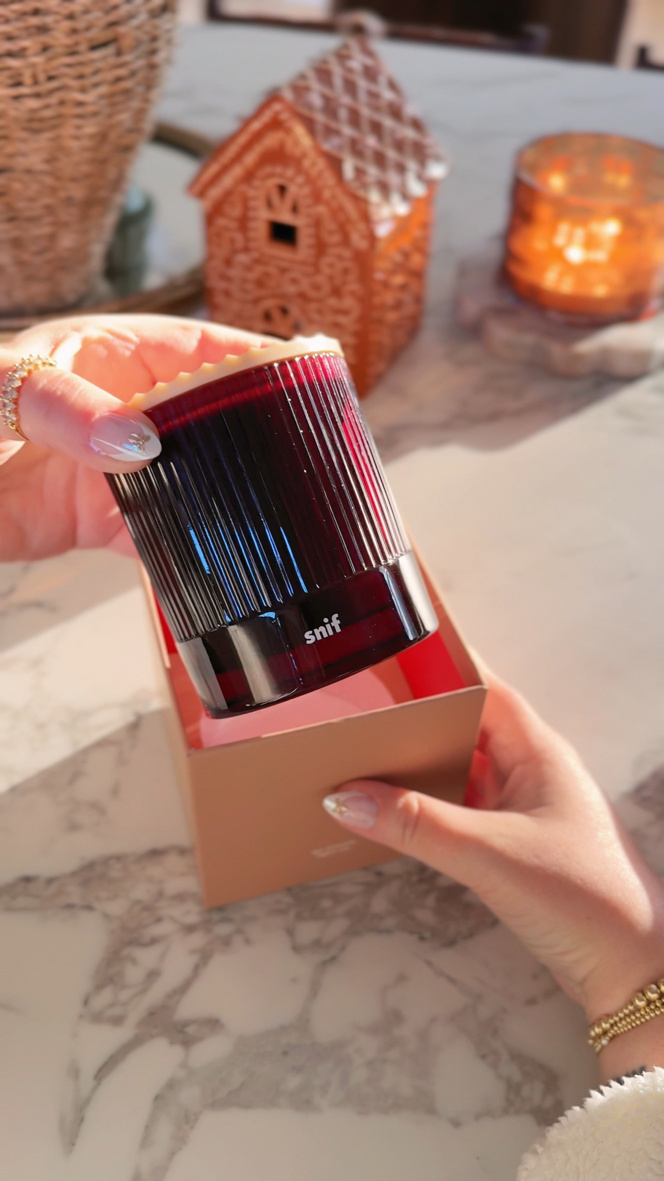 I have no words to describe how I feel about this candle. I was introduced to the brand Snif this year and am so impressed with their candles. This specific scent though (Lost Claus) has really stood out. It’s currently my absolute favorite candle and I only wish I could have a lifetime supply of them 😆 

#giftideas #candle #snifcandles #christmasgifts #homefragrance #homegifts 

#LTKHoliday #LTKGiftGuide #LTKHome