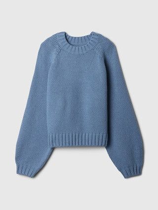 Relaxed Balloon-Sleeve Sweater | Gap | Gap (CA)