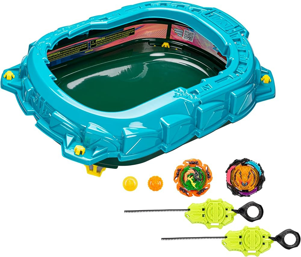 Beyblade Burst QuadStrike Light Ignite Battle Set, with Beyblade Stadium, 2 Spinning Tops, and 2 ... | Amazon (US)