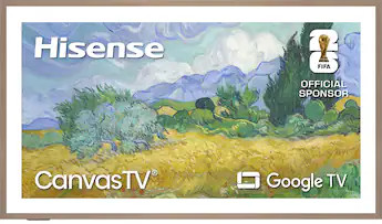 Hisense - 65" Class S7 Canvas Series Smart Google TV 4K QLED Smart Google TV with Hi-Matte Displa... | Best Buy U.S.