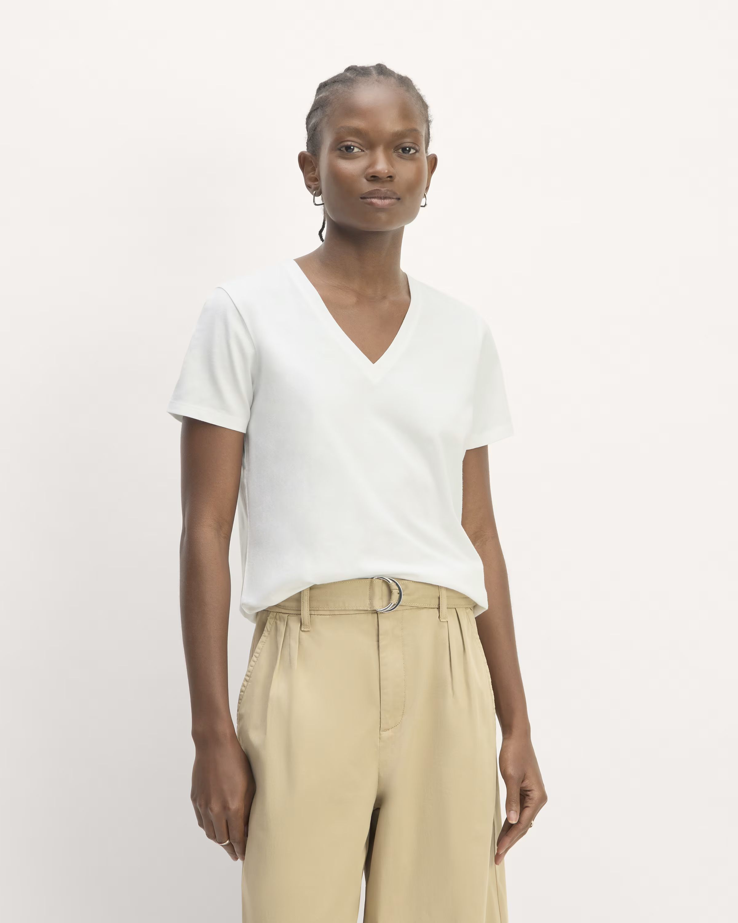 The Organic Cotton Slim V-Neck Tee | Everlane