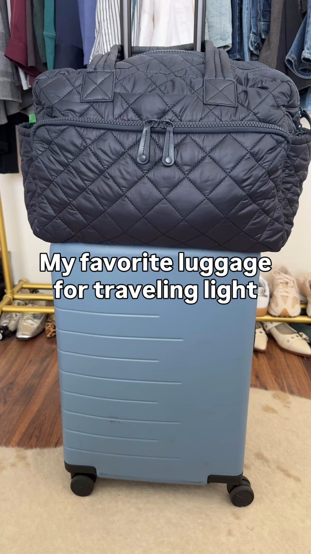 My favorite luggage for traveling light! 

This suitcase & bag have been around the world with me! They’re durable and so easy to tote around  

#LTKOver40 #LTKTravel #LTKmomlife