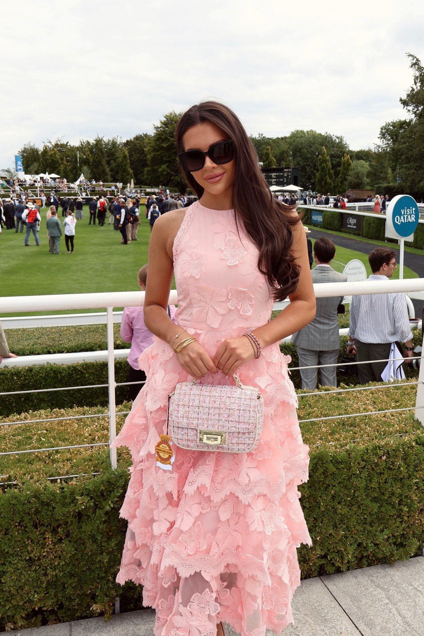 Race Day Outfit 
Wedding guest outfit idea 💕
Pink dress by Anne Louise Boutique 