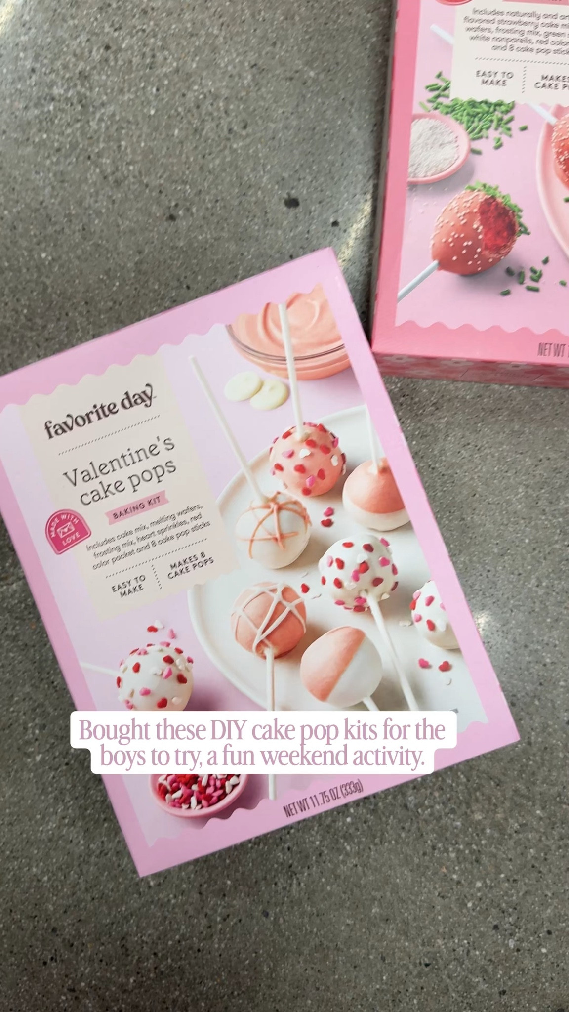 Bought these, DIY cake pop kits for Valentine’s Day for the kids. 

#ValentinesCrafts #KidsValentines 

#LTKKids #LTKValentine #LTKfoodie