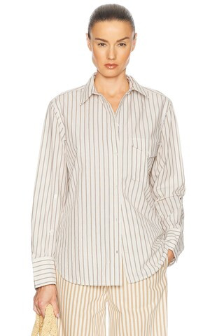 Citizens of Humanity Shay Shirt in Beige | FWRD 