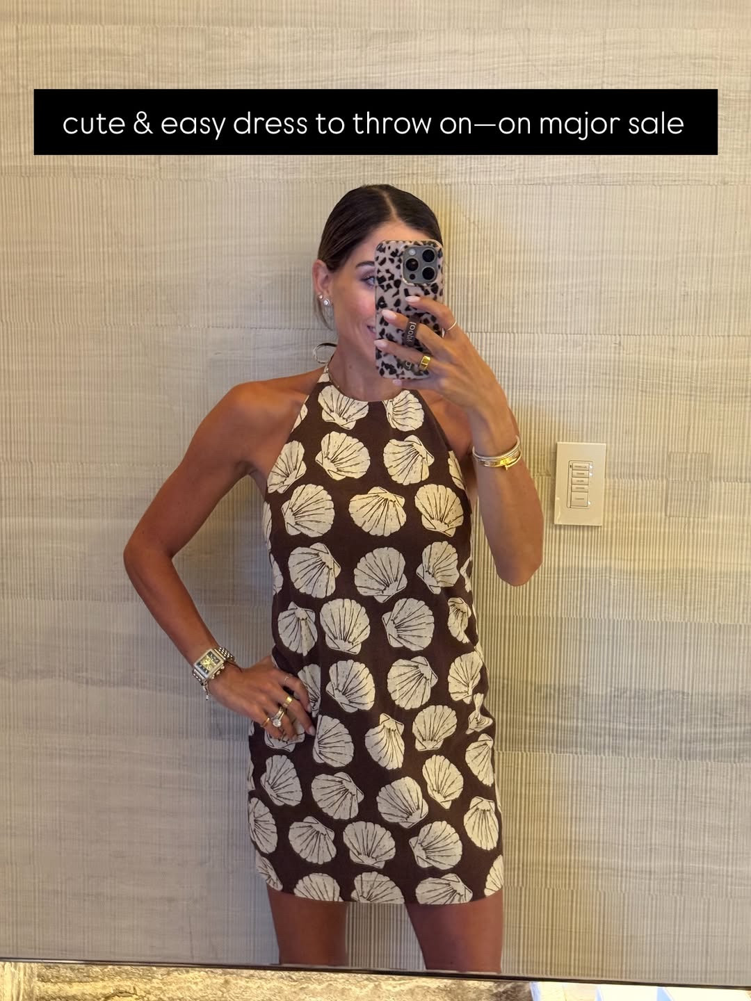 Halter mini dress spring vacation size xxsp on sale 

#LTKPetite #LTKSaleAlert #LTKootd