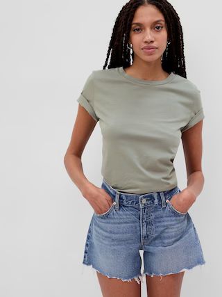 100% Organic Cotton Vintage Crewneck T-Shirt | Gap (US)