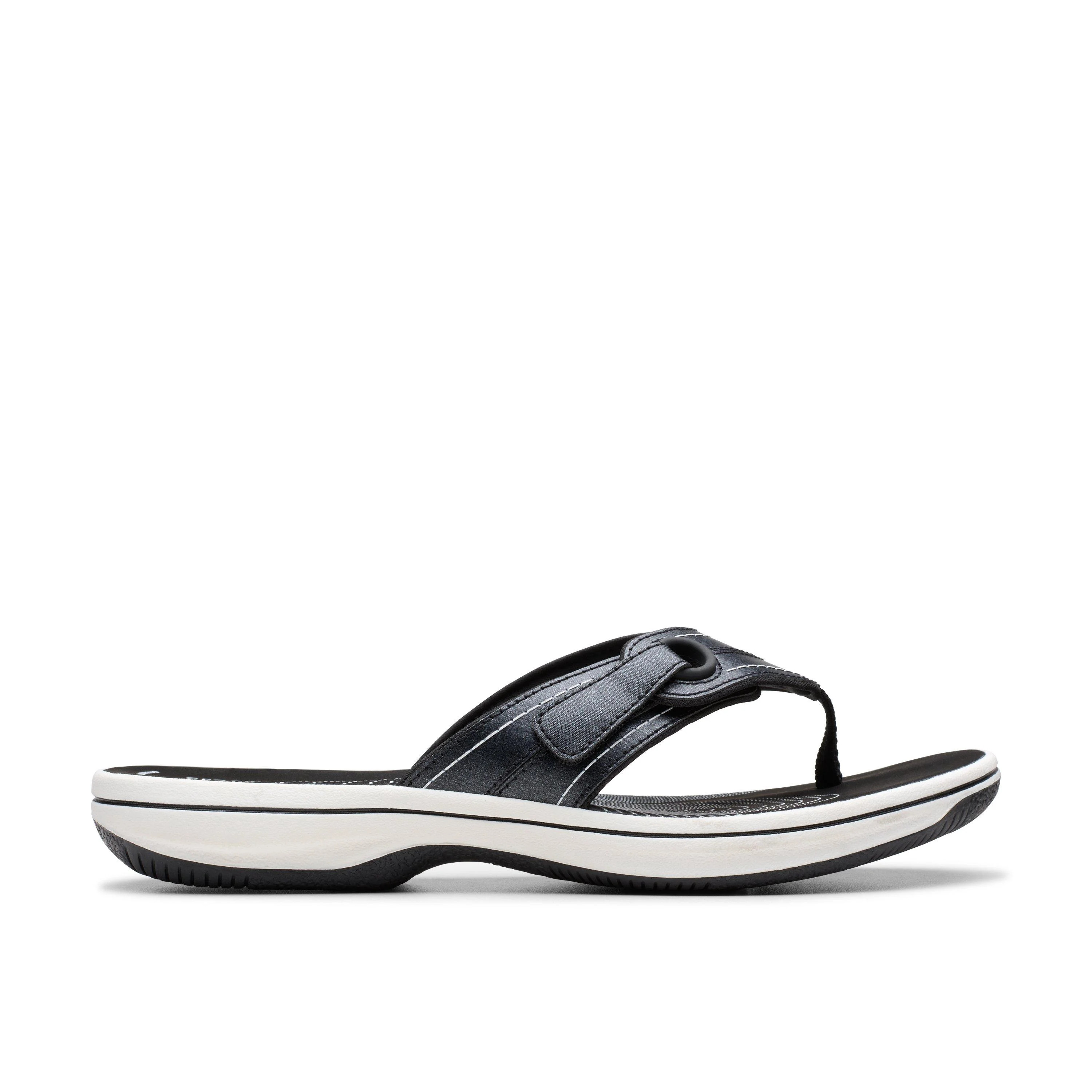 Clarks Breeze Reyna Synthetic - Womens Open Toe Flip Flops | Walmart (US)