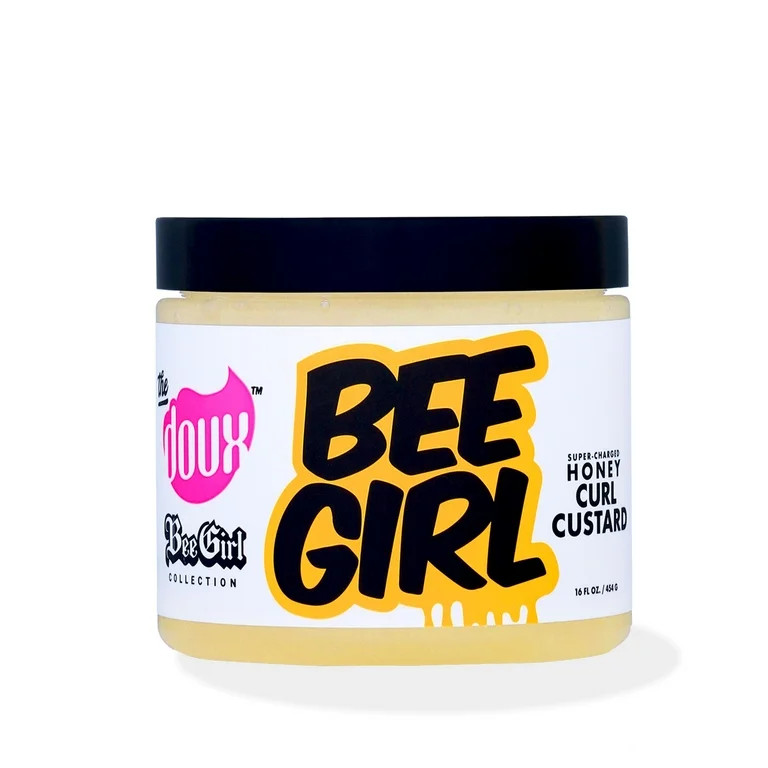The Doux Bee Girl Honey Curl Custard 16 oz, Moisturizing, Female - Walmart.com | Walmart (US)