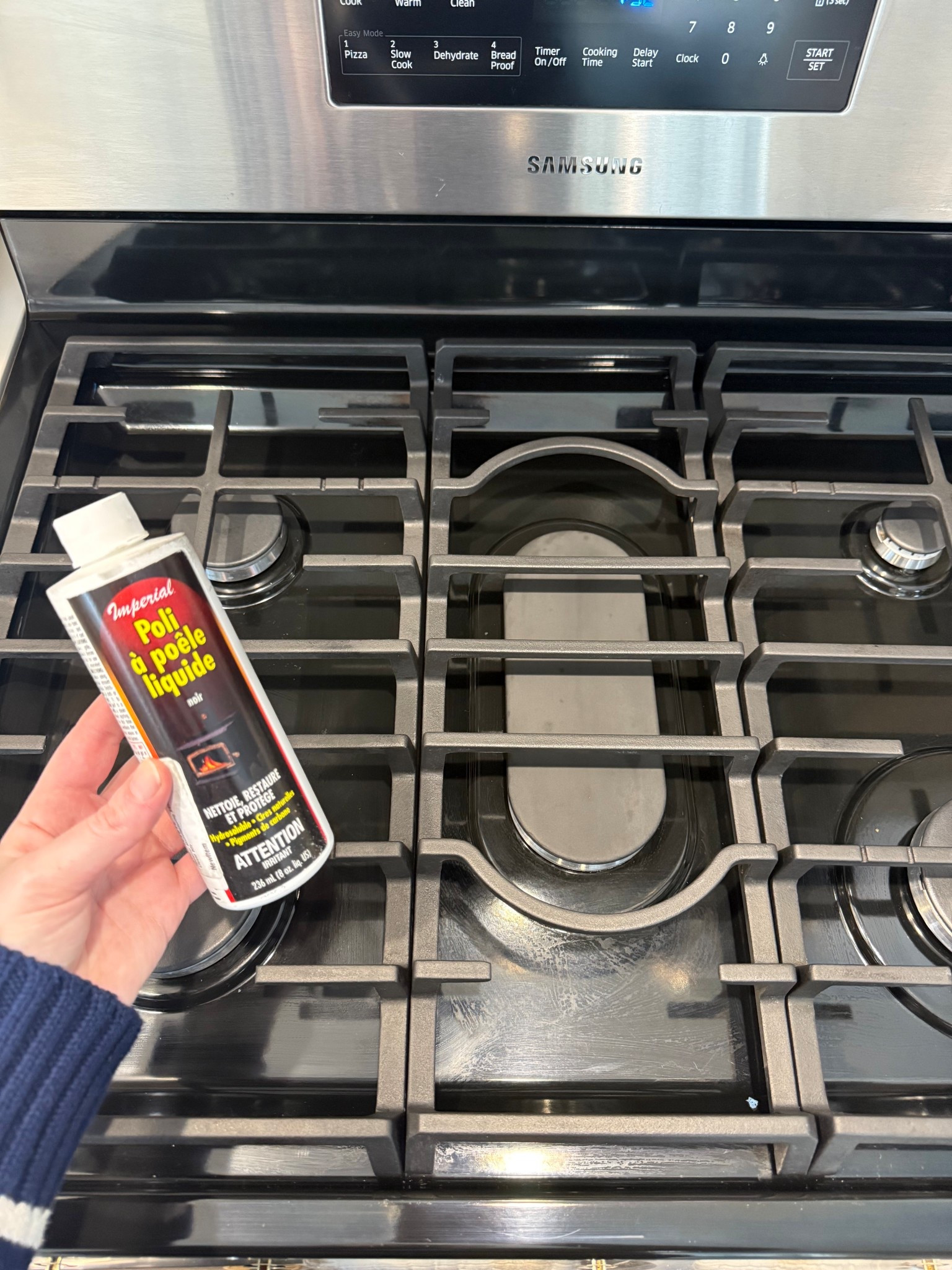 My stove grates needed a serious makeover. They were dull and ashy, this absolutely did the trick to restore them. They look brand new! 

#LTKdayinmylife #LTKSaleAlert #LTKHome