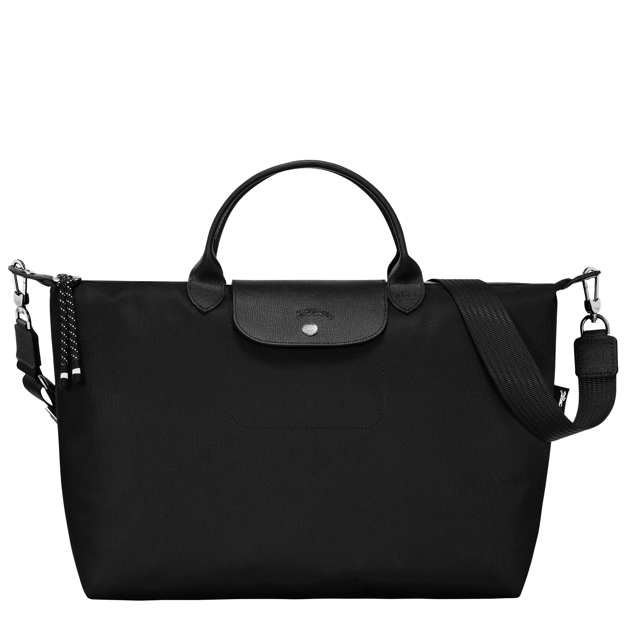 Sac à main XL Le Pliage Energy Toile recyclée - Noir | Longchamp CH | Longchamp