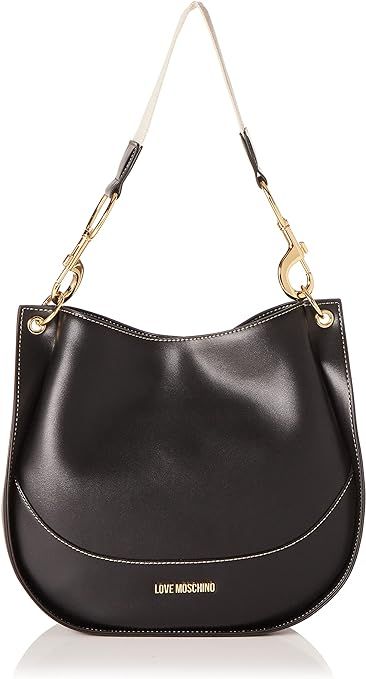Love Moschino Black Leather Bucket Handbag Tote | Amazon (US)