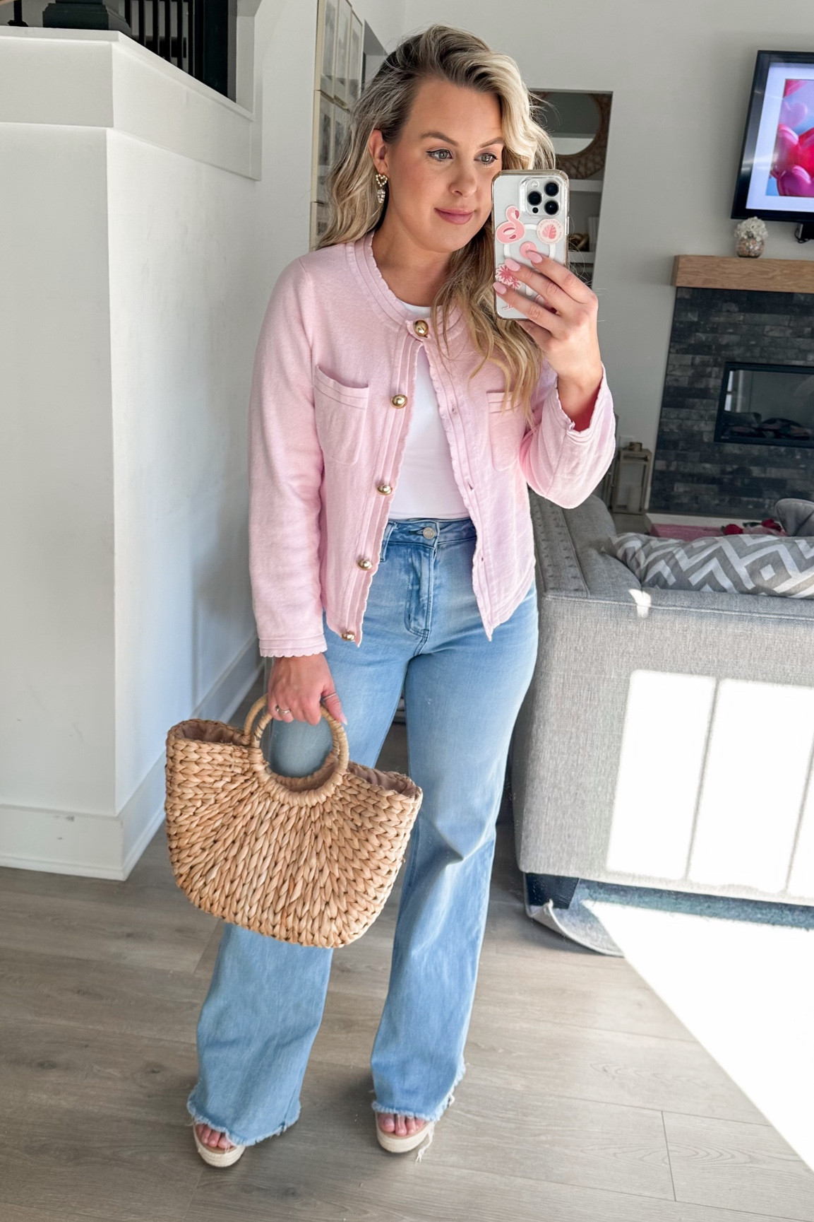 Walmart cardigan only $26! Petite spring outfit. Spring style. Spring cardigan. Walmart finds. 

#LTKSpringSale