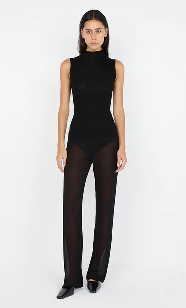 JONI SLEEVELESS TOP - BLACK | Bec & Bridge (Global)