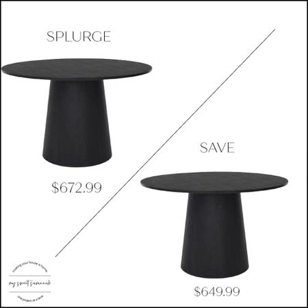 Loving this table! Would make a great small dining table or a larger accent table in a living or family room! 
Look for less
Splurge or save 

#LTKhome #LTKsalealert #LTKstyletip