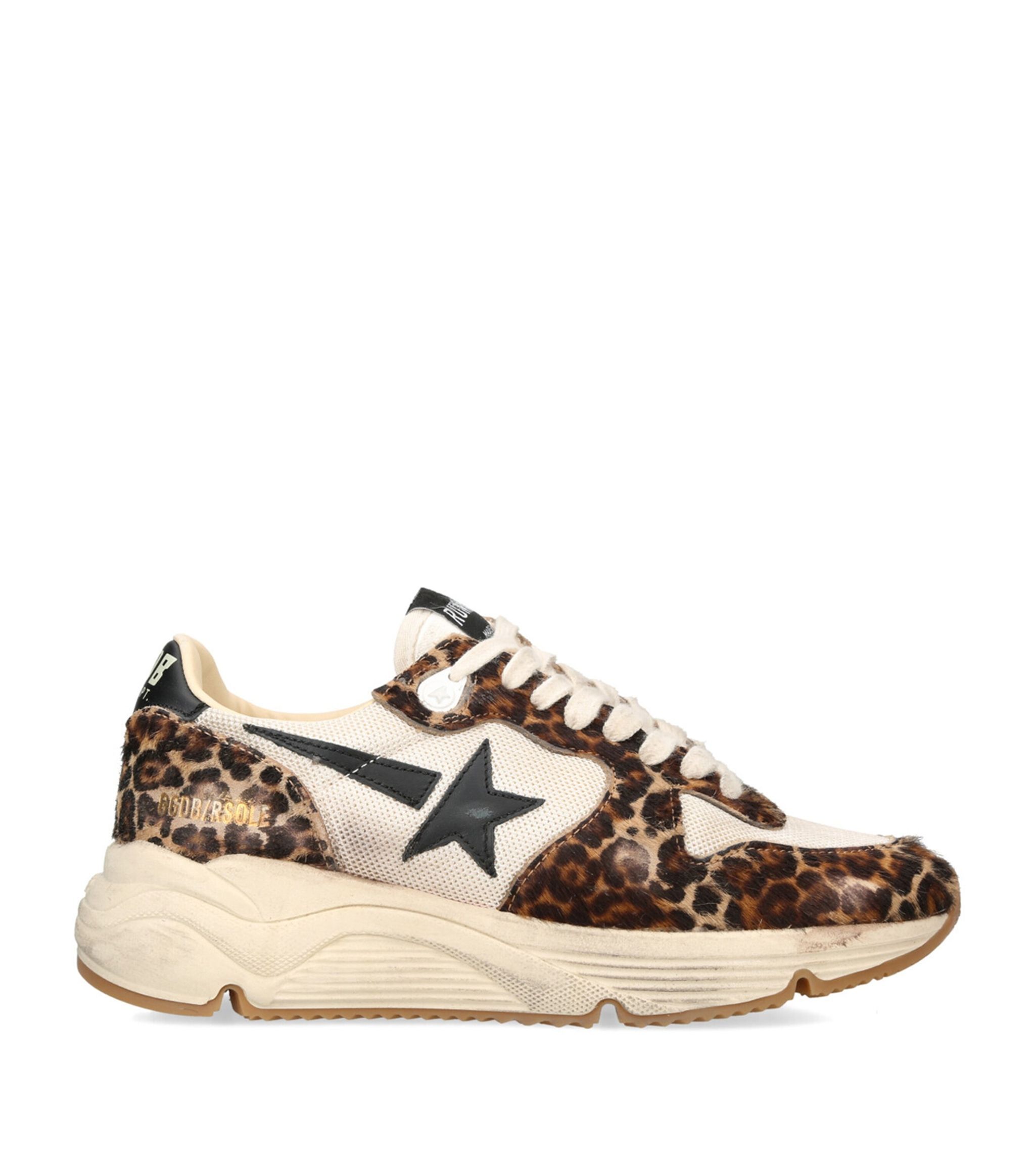 Leopard Print Running Sole Sneakers | Harrods