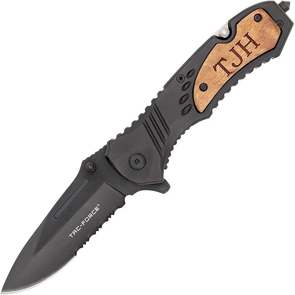 TAC-FORCE TF606WS Engraved Pocket Knife For Everyday Carry - Perfect Personalized Gift for Valentine | Amazon (US)