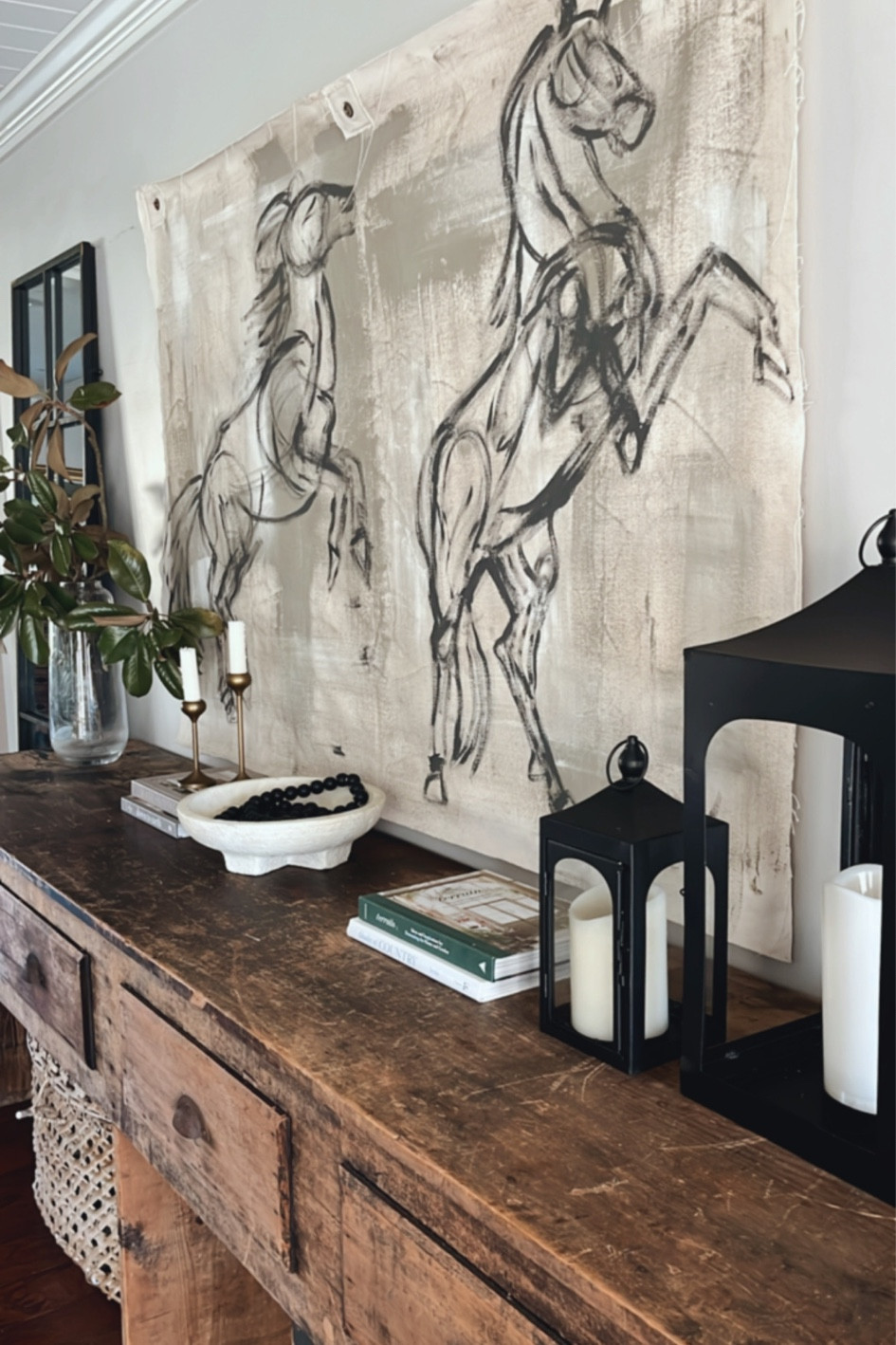 Entry way / console table decor! 

#LTKfindsunder100 #LTKhome #LTKSeasonal