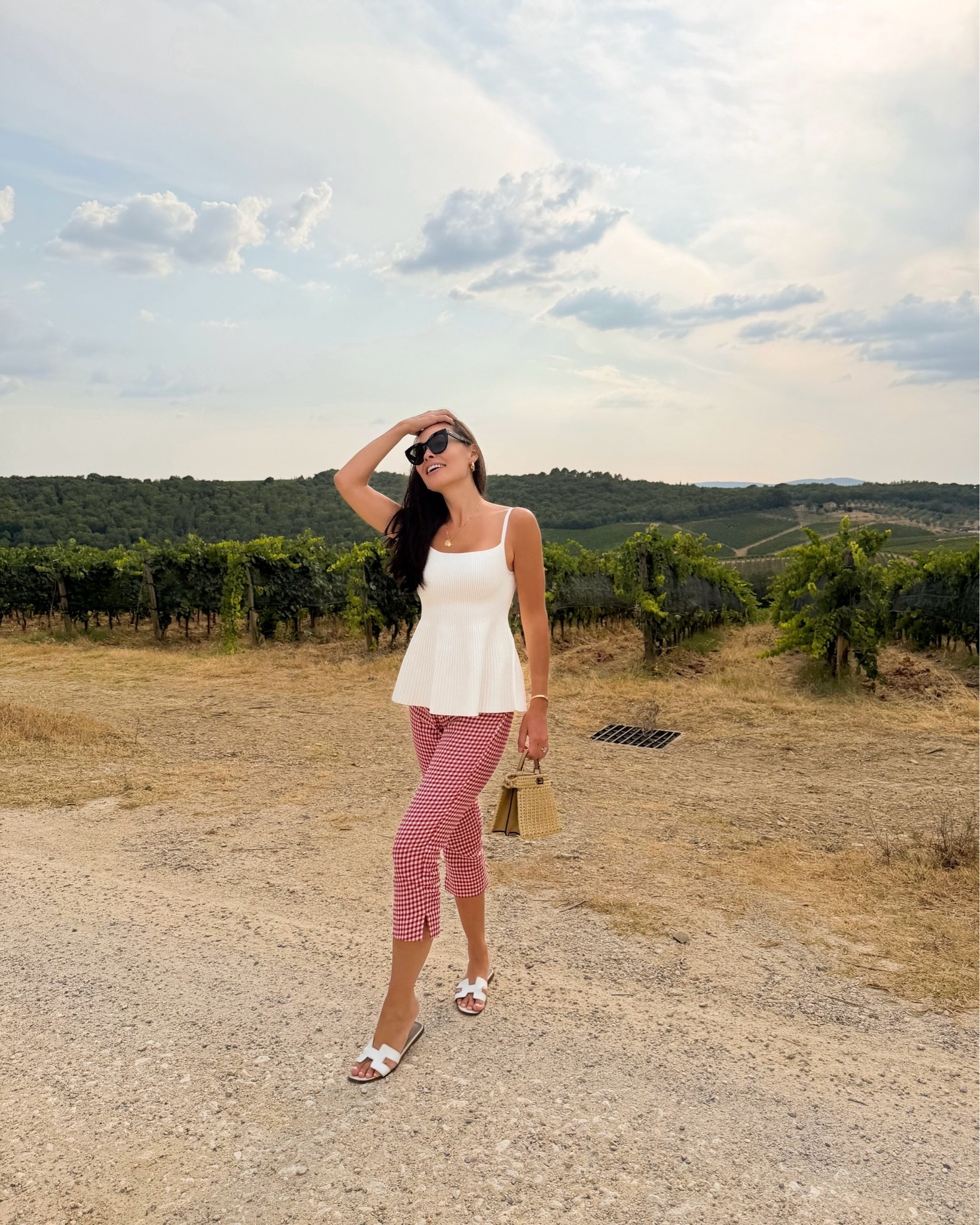 Fun gingham pants - size down!

#LTKootd #LTKstorytime #LTKSeasonal