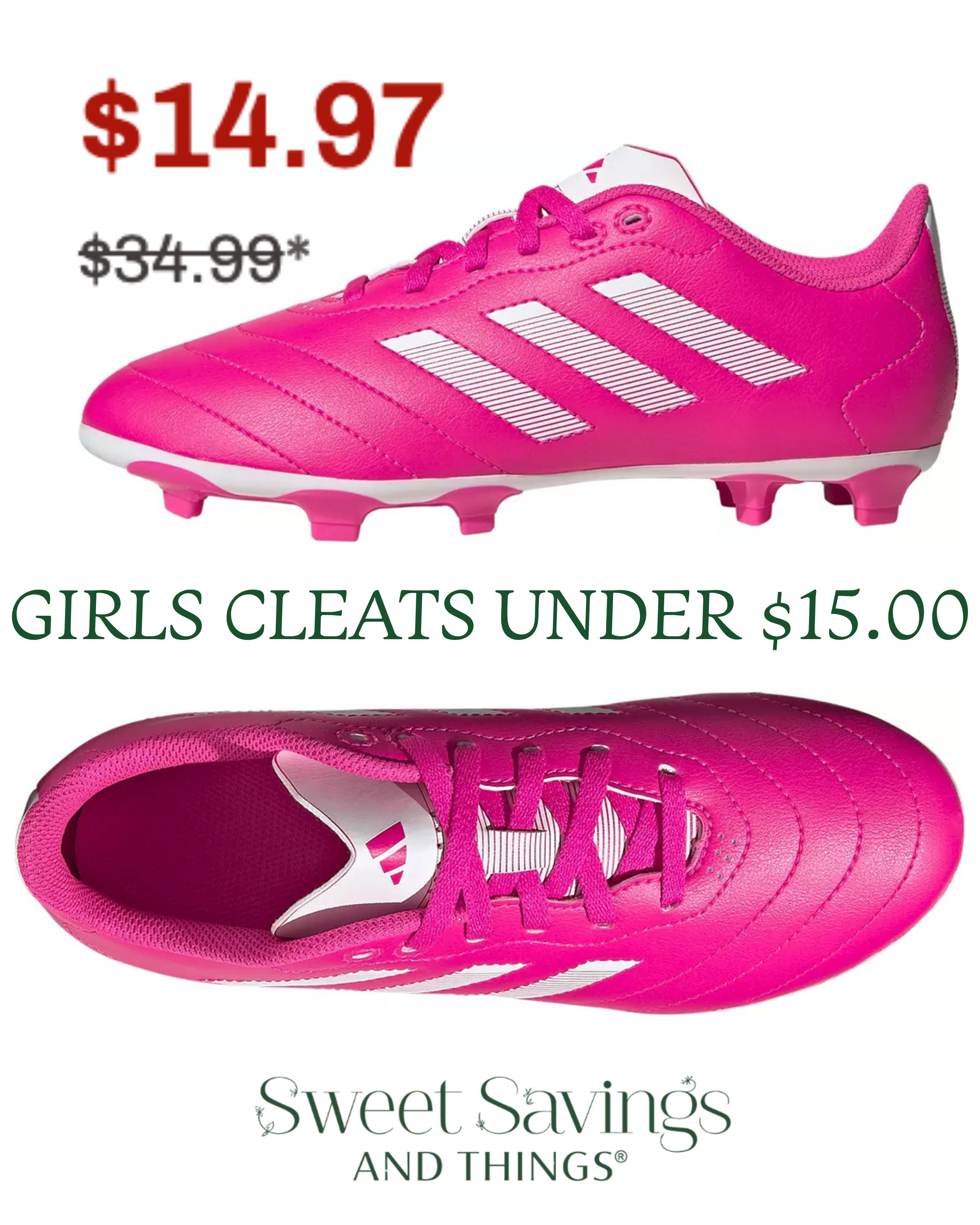RUN!! Sizes going quick! Girls soccer cleats on huge markdown!  

 #LTKActive #LTKSaleAlert #LTKKids