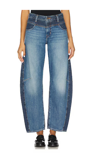 Barrel Saddle Back Jeans in Saddle Back | Revolve Clothing (Global)