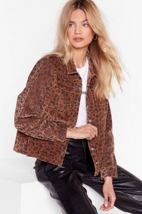 Spot Me if You Can Leopard Corduroy Jacket | NastyGal (US & CA)