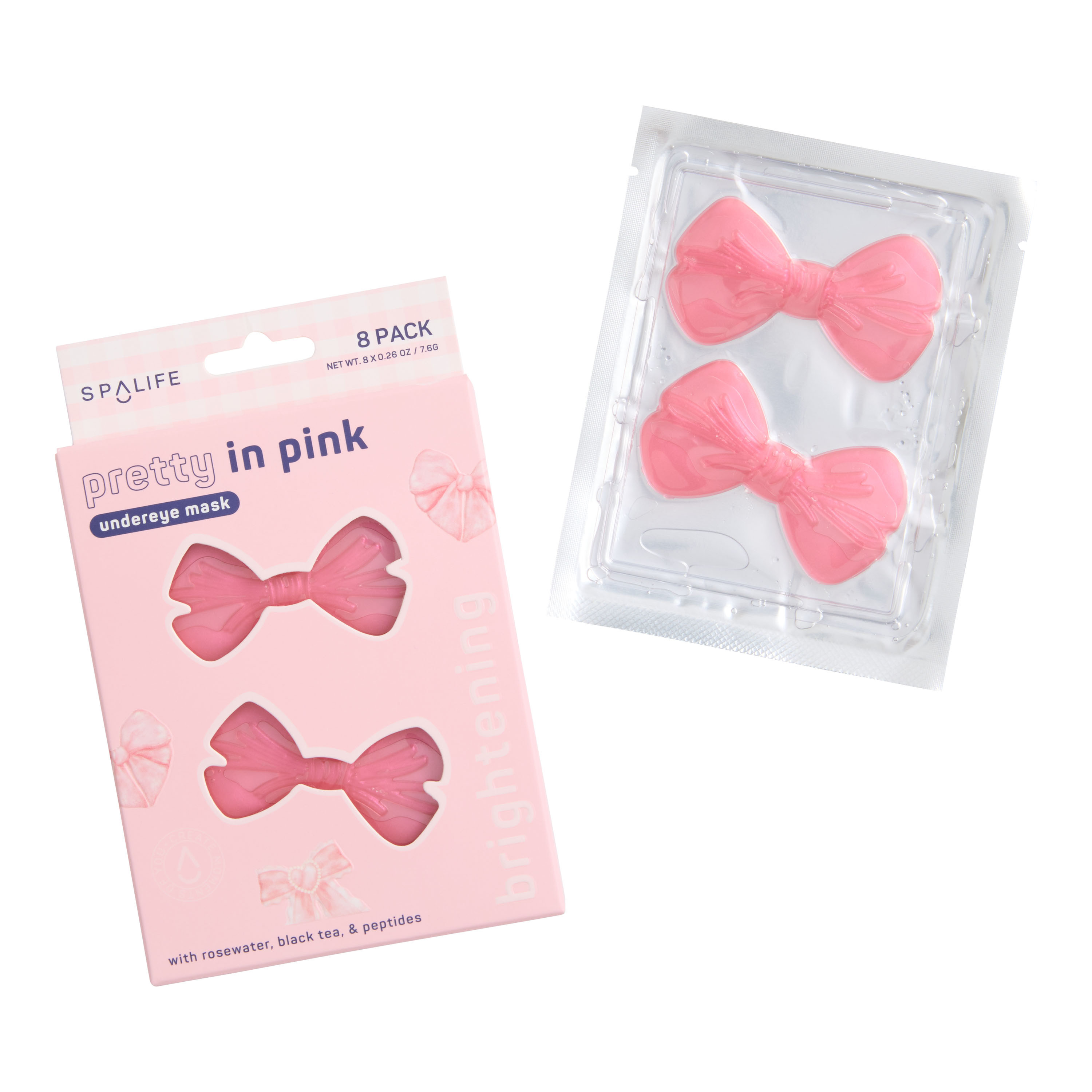 Spalife Pretty in Pink Brightening Eye Mask 12 Count | World Market