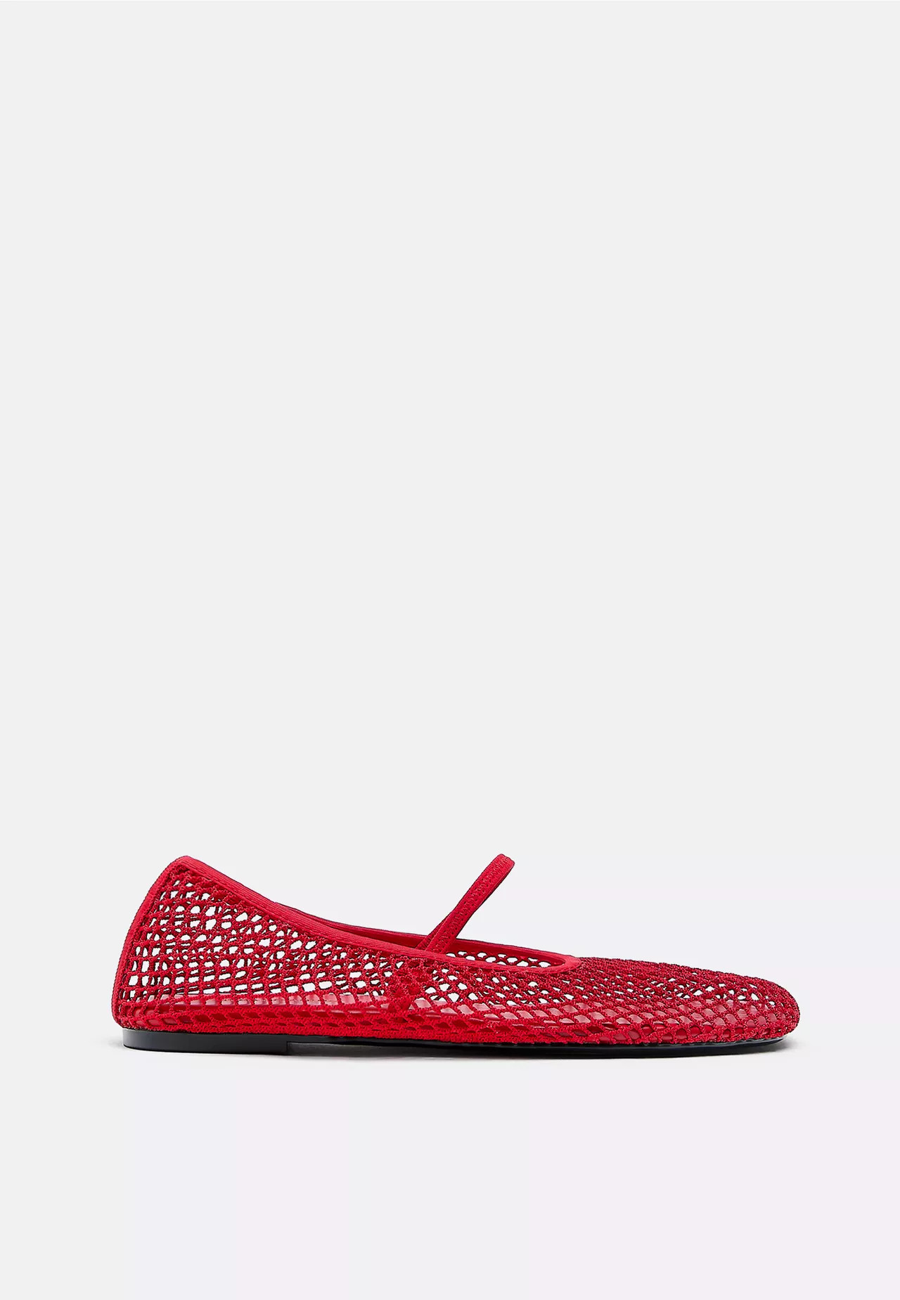 Mesh strap ballet flats - Women's fashion | Stradivarius United Kingdom | Stradivarius (UK)