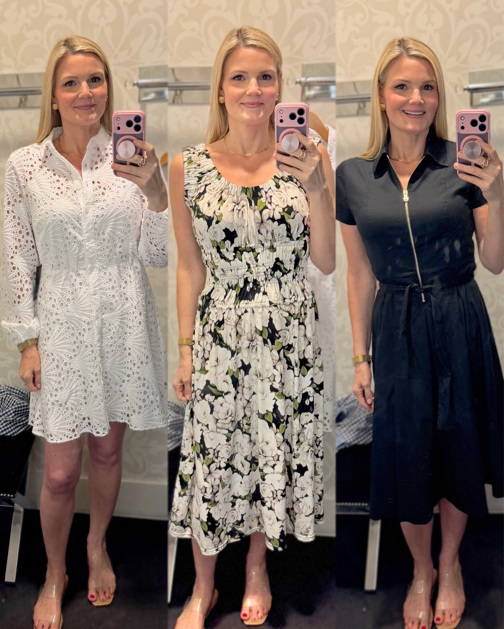 White House Black Market is having a big sale on sale! I tried these three dresses in size small or 6.

#LTKootd #LTKSaleAlert #LTKWorkwear