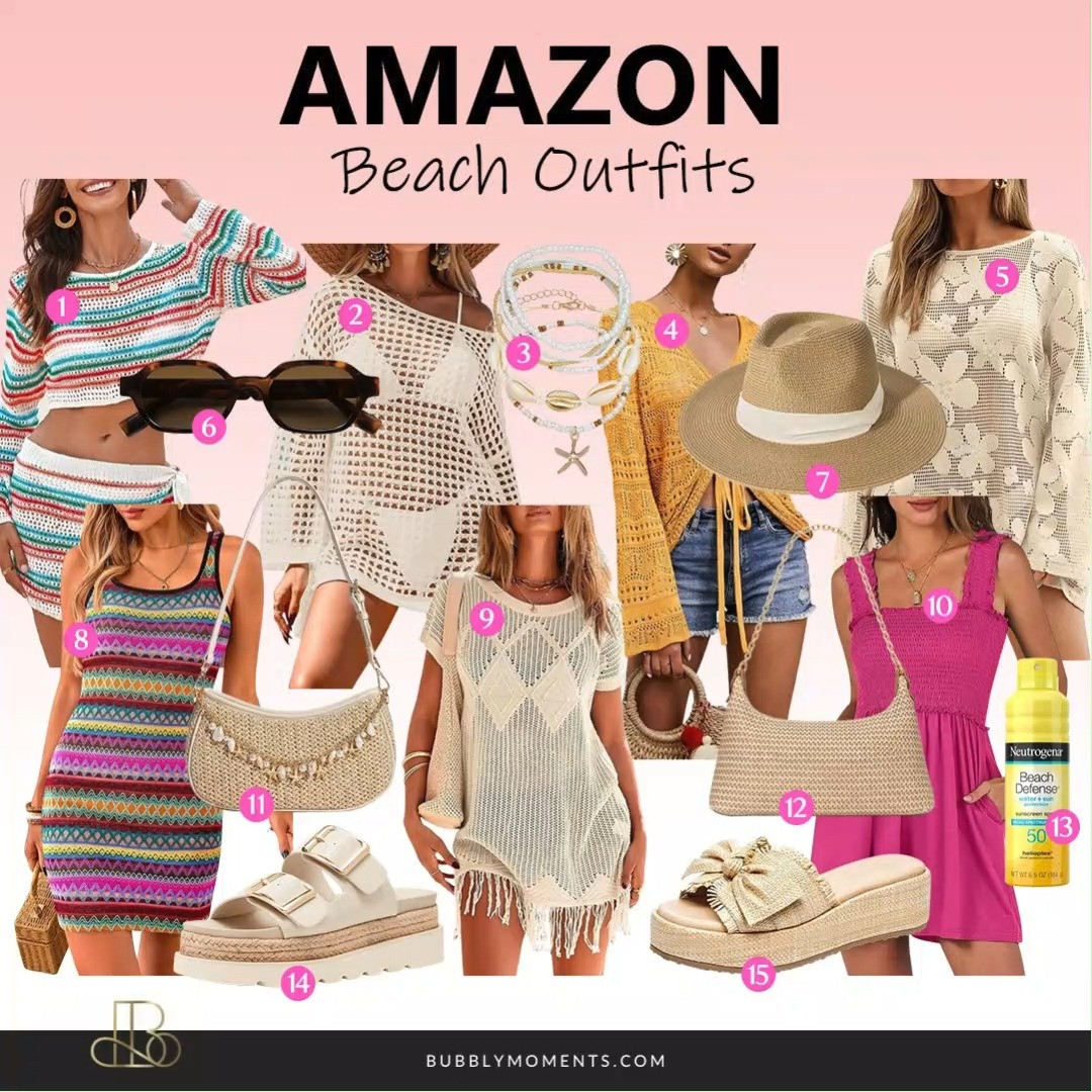 Beach days just got a style upgrade ☀️🌊 These women’s beach outfit ideas from Amazon are perfect for your next getaway, pool day, or sunny weekend. Think breezy dresses, lightweight cover-ups, and comfy matching sets in bright, tropical colors that instantly give that fresh summer vibe. Easy to wear, easy to style, and perfect for staying cool while still looking put together.
Pair these looks with simple sandals, a woven tote, and your favorite sunnies for that effortless beach-ready outfit. Whether you’re walking by the shore, heading to brunch, or relaxing on vacation, these pieces are versatile enough to mix and match all season long. Save this post for your beach outfit inspo and tap to shop your favorites 💕
#LTKSwim LTKStyle #LTKFinds #BeachOutfits #AmazonFashion #SummerStyle #AmazonFinds #BeachStyle #VacationOutfits #OOTD #WomensFashion #ResortWear #TropicalVibes #SummerOutfits #CasualChic #StyleInspo #WhatToWear #VacationReady #PoolsideStyle #EffortlessStyle #TrendingNow #FashionInspo 

 