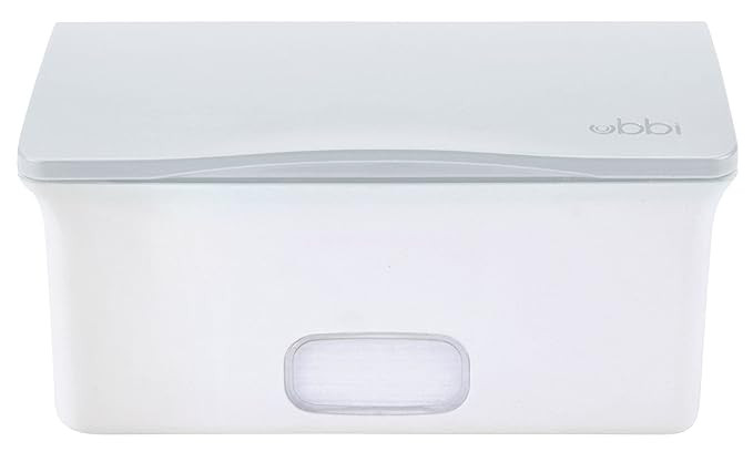 Ubbi Baby Wipes Dispenser with Weighted Plate and Secure Seal, Nursery and Baby Registry Essentia... | Amazon (US)
