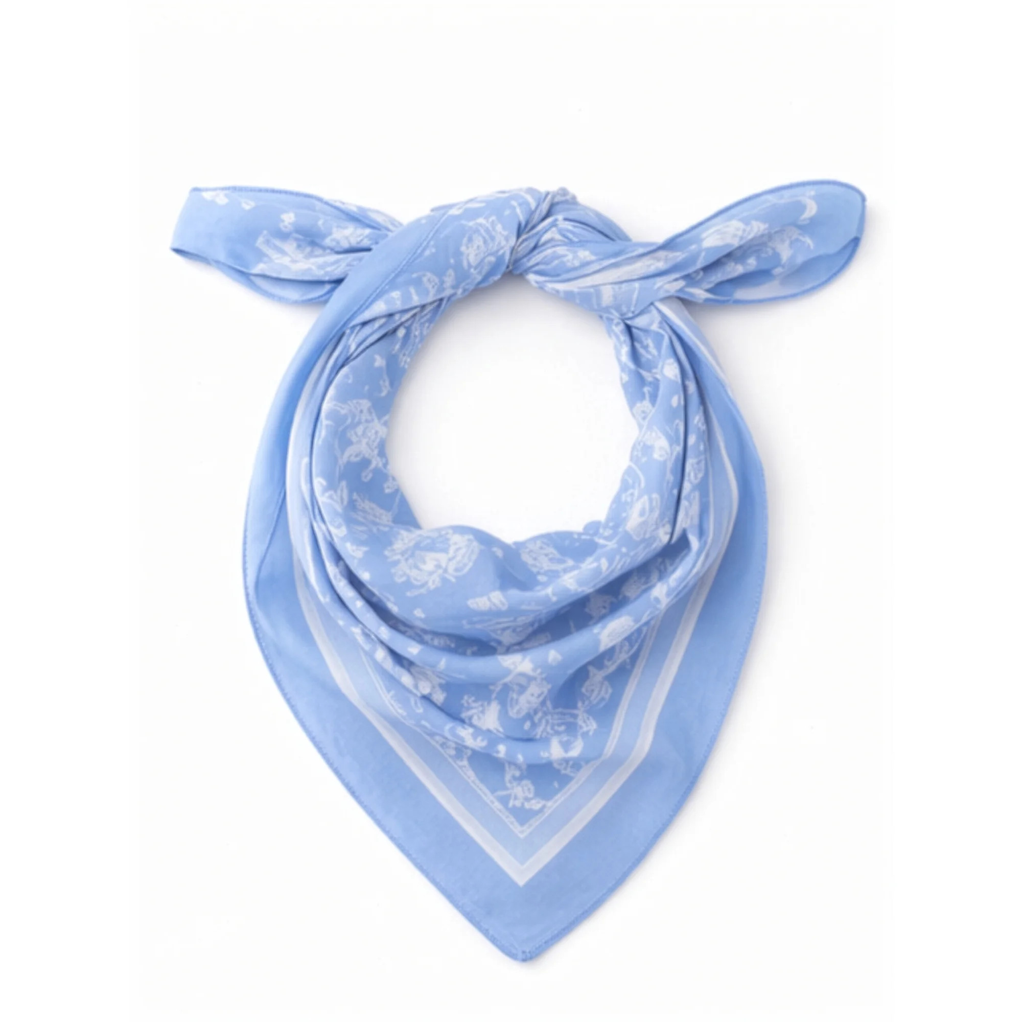 Time and Tru Women's Americana Bandana, Polished Blue | Walmart (US)