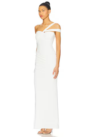 superdown Cordelia Maxi Dress in White from Revolve.com | Revolve Clothing (Global)