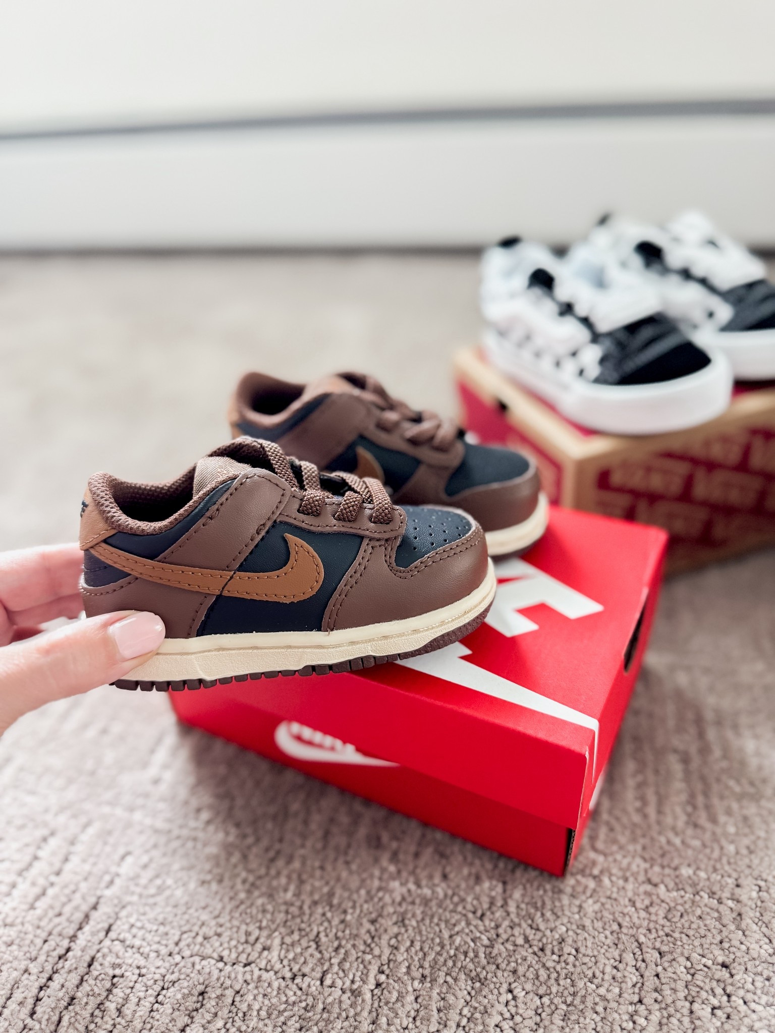 Toddler boy sneakers for the fall ✔️ 🤎 
.
.
#nike #sneaker #toddler #boys #boymom #fall

#LTKBaby #LTKKids #LTKStyleTip