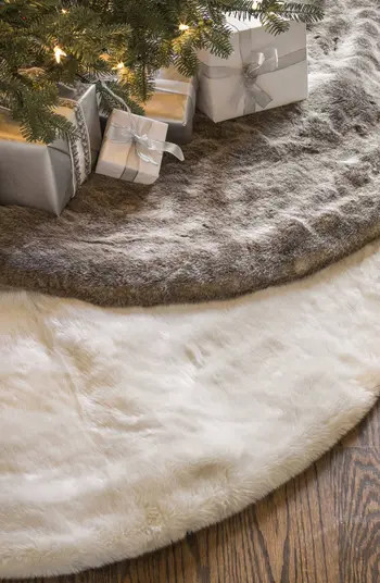 Lodge Faux Fur Tree Skirt | Nordstrom