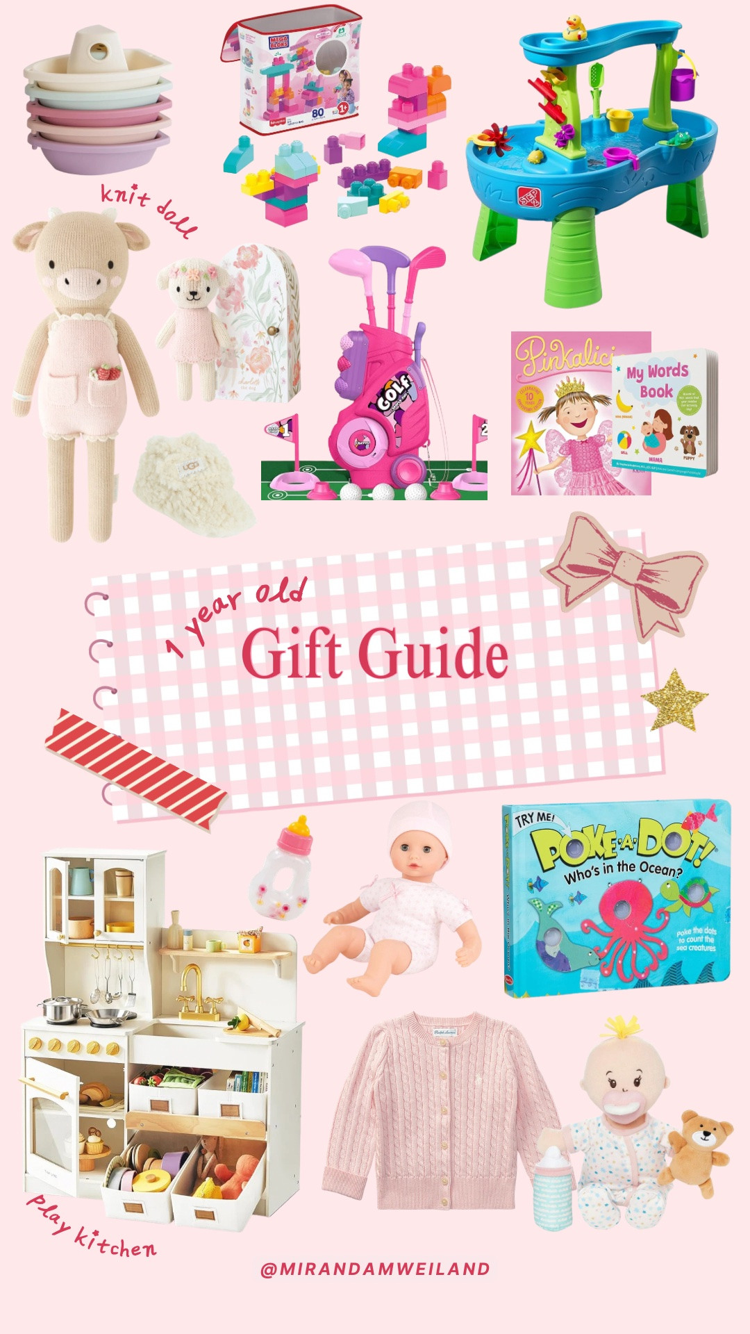 🎄🎁 The ultimate Christmas gift guide for a 1-year-old girl! 🎀✨ Sharing some of our favorite gift ideas for baby girls turning one—from developmental toys and pretend play favorites to practical gifts she’ll actually use and adorable keepsakes for Christmas morning. ❤️

If you’re shopping for a 1-year-old girl, toddler Christmas gifts, first Christmas gifts, or stocking stuffers for a baby girl, save this gift guide! 🎅🏻🎁

#ChristmasGiftGuide #GiftGuideForGirls #ChristmasGiftsForGirls #GiftsFor1YearOld #1YearOldGirl #GiftsForToddlers #ToddlerGiftIdeas #BabyGirlGifts #ChristmasGiftsForKids #FirstChristmas #BabyChristmasGifts #ToddlerChristmasGifts #StockingStuffersForKids #ChristmasShopping #LTKFinds

#LTKKids #LTKBaby #LTKKids