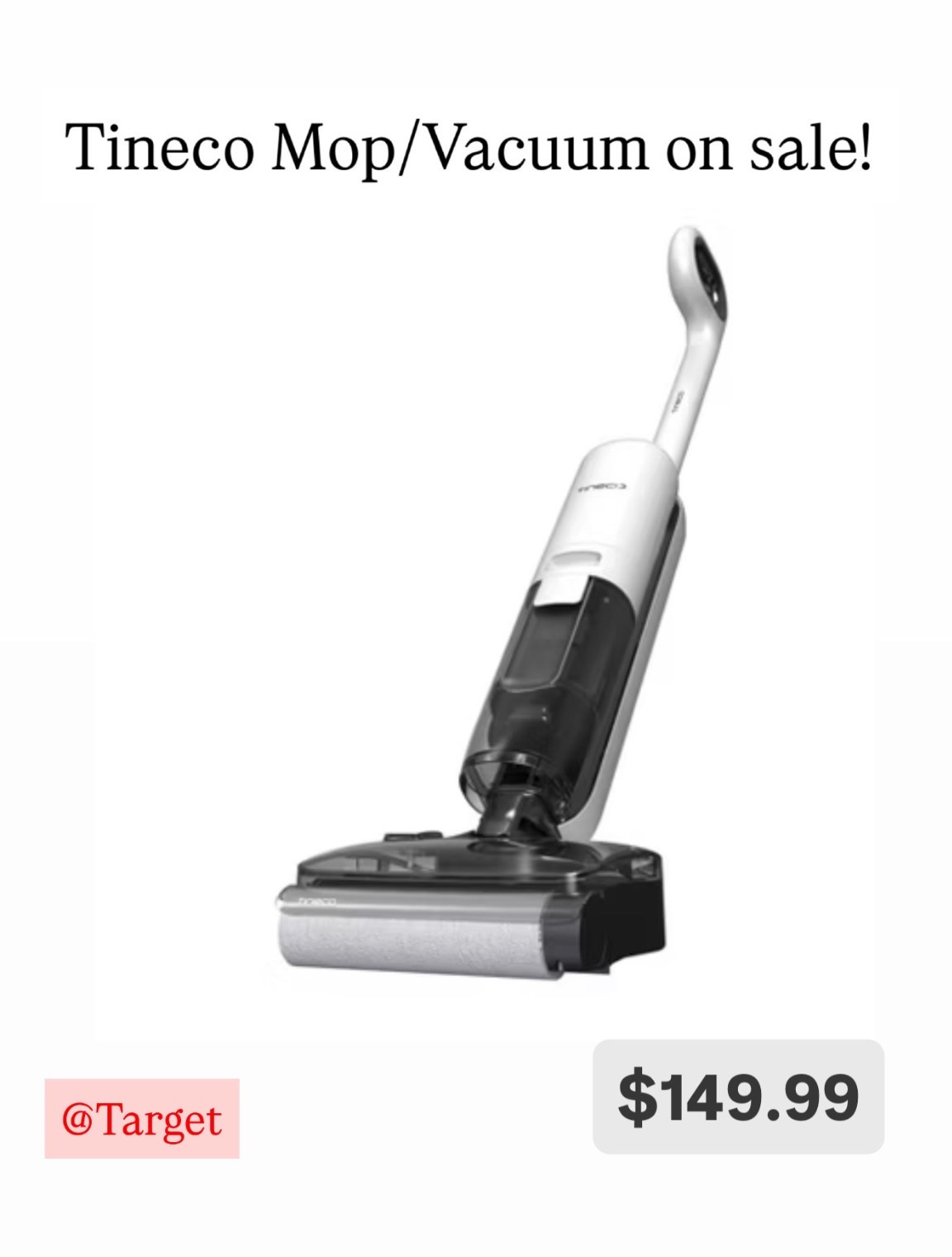 I have been wanting this forever! Found it on sale for $150 at #target! I love it! #tineco #home #cleaning 

#LTKSaleAlert #LTKHome