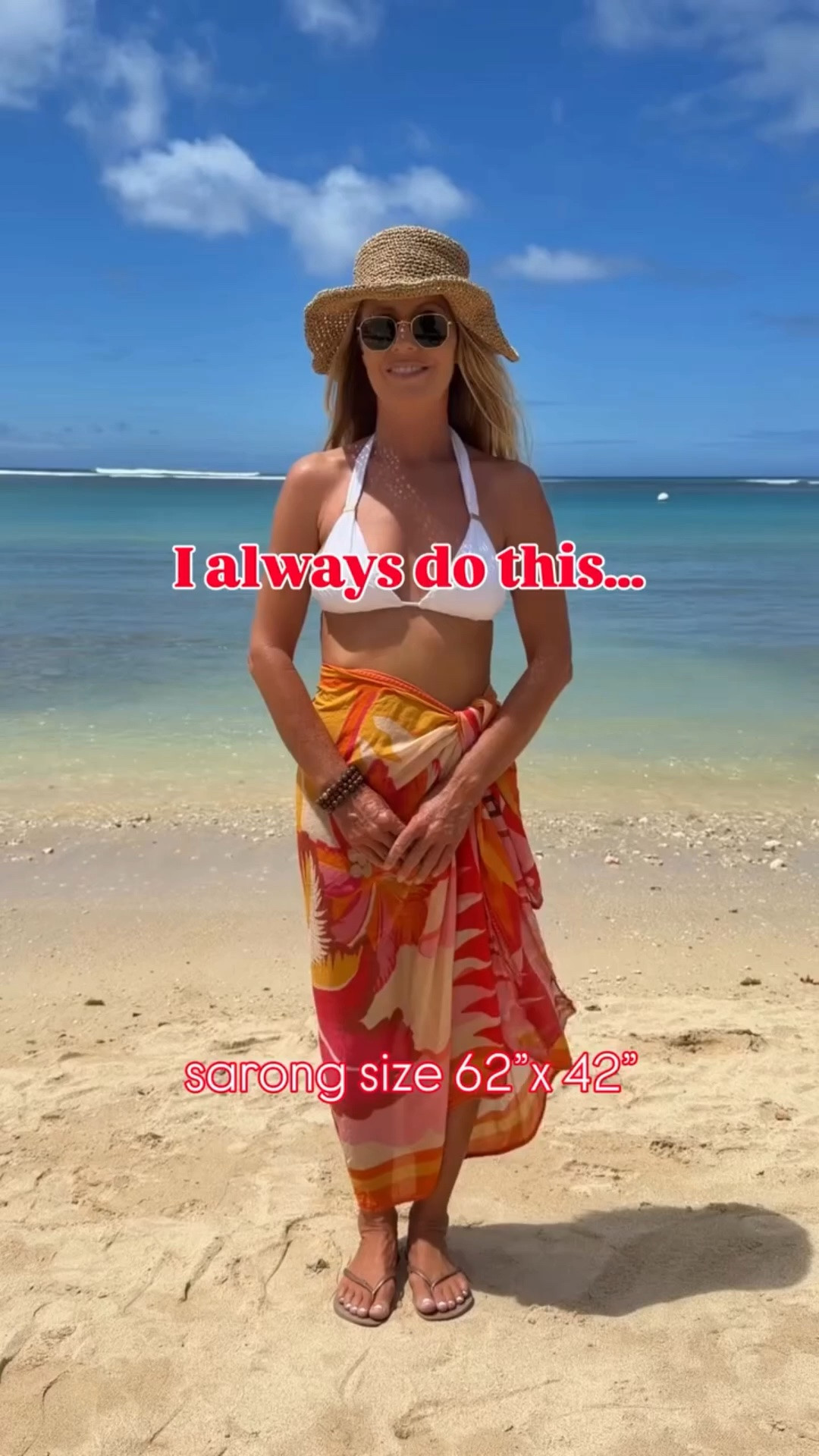 Would you make a romper from a sarong using a buckle? YES or NO ? please be honest 🥰

#sarong #resortwear #diyfashion

#LTKootd #LTKSwim #LTKU