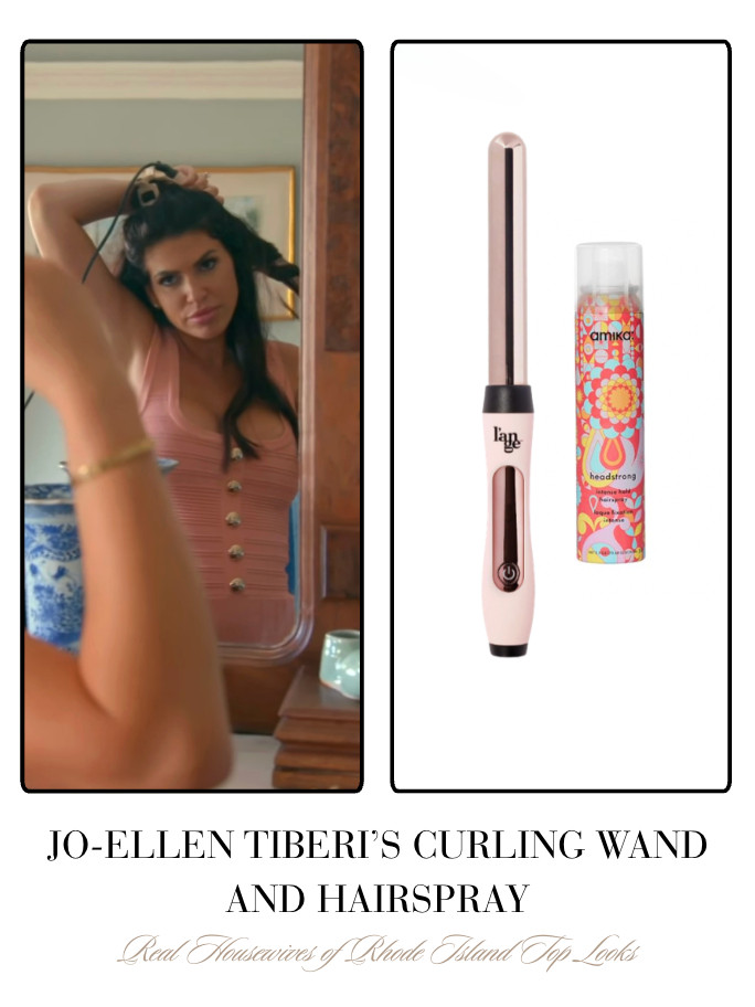 Jo-Ellen Tiberi's Curling Wand and Hairspray 

 