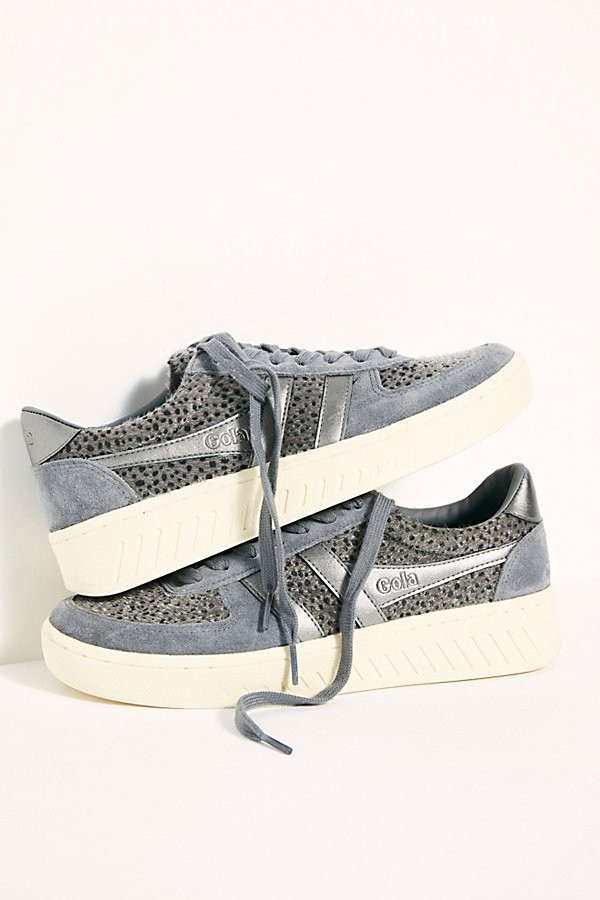 Grandslam Savanna Sneakers by Gola at Free People, Shadow / Cheetah / Pewter, US 8 | Free People (Global - UK&FR Excluded)