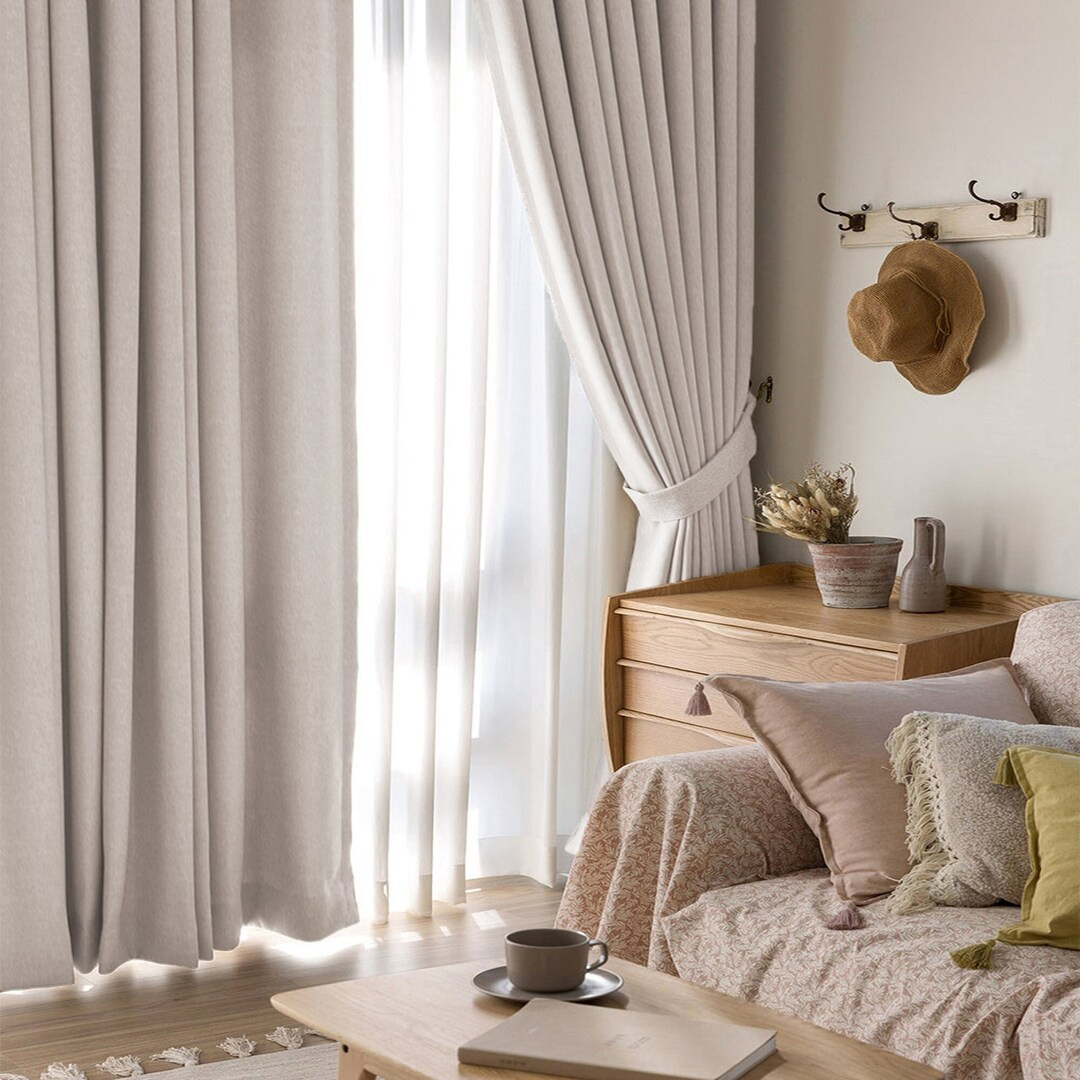 Pair of Velvet Blackout Curtains, Extra width and Extra long Curtains, Custom Size Drapes, Gromme... | Etsy (US)