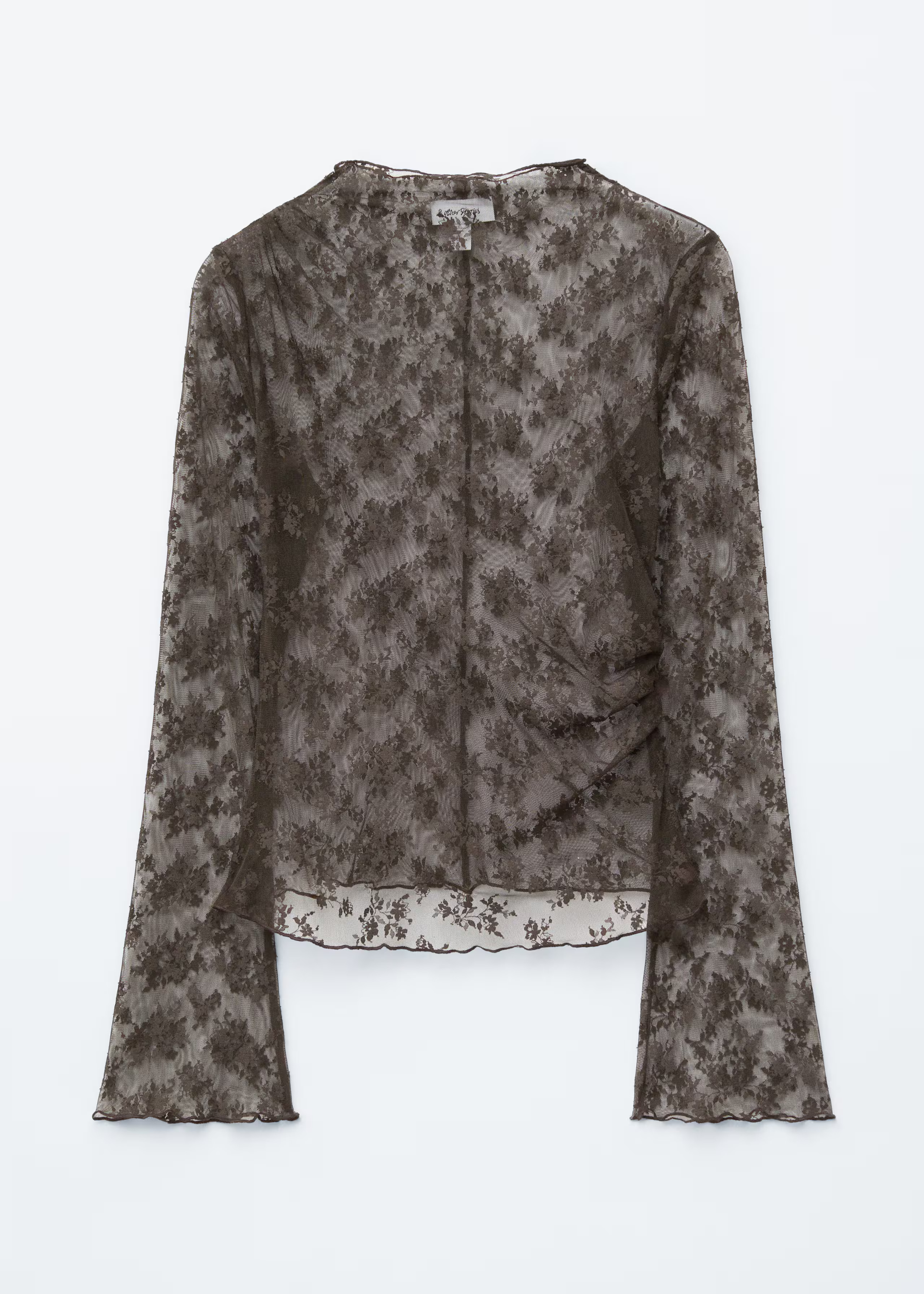 Long-Sleeve Lace Top | & Other Stories UK