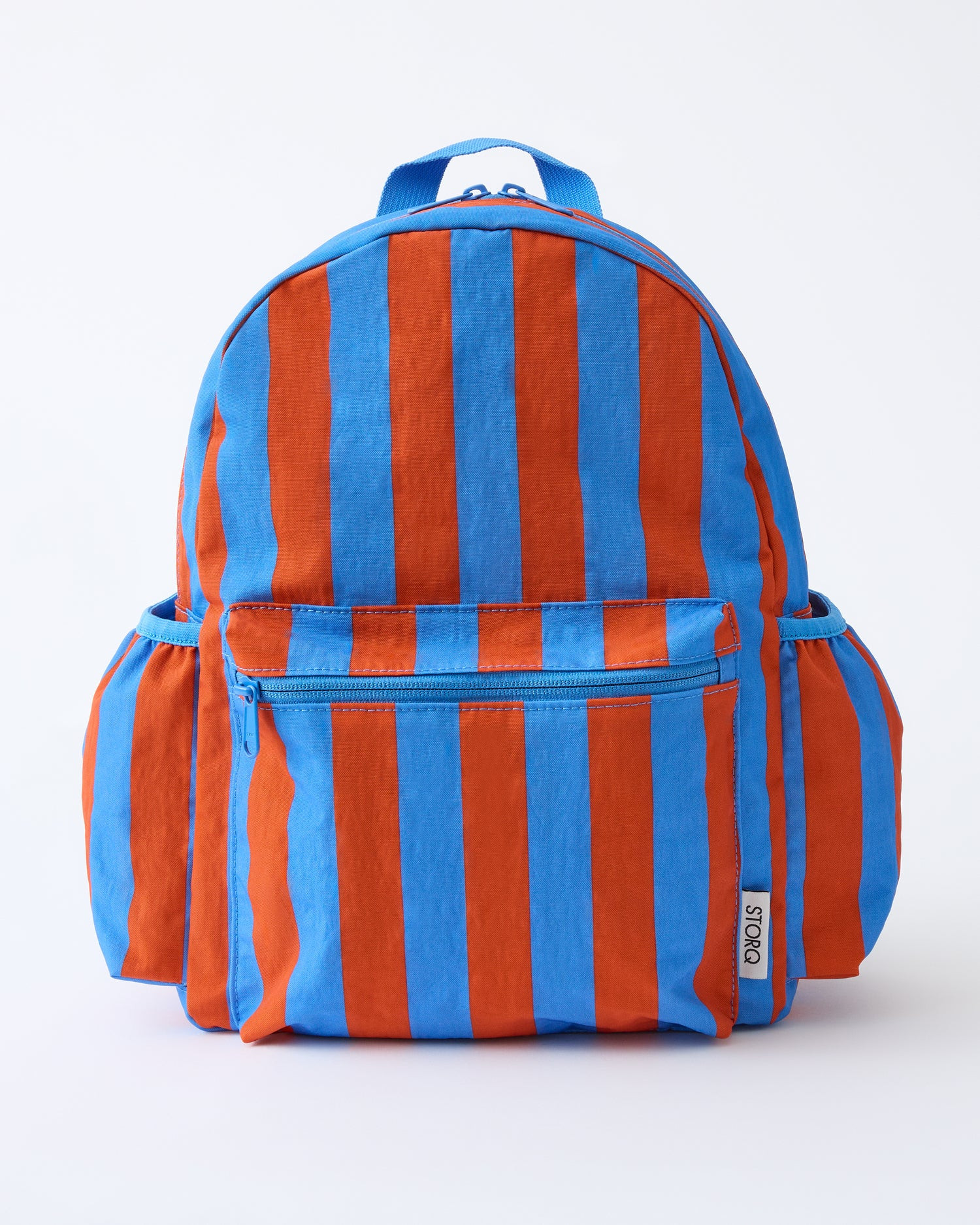 Cool Kid Backpack | Blue & Rust Stripe - Storq by Kindred Bravely | Kindred Bravely