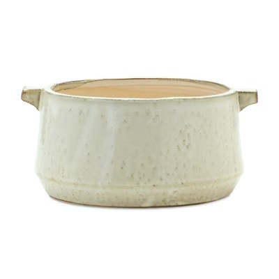 HomeRoots Beige Clay 5.54113 ounce Round Pot Planter | Target