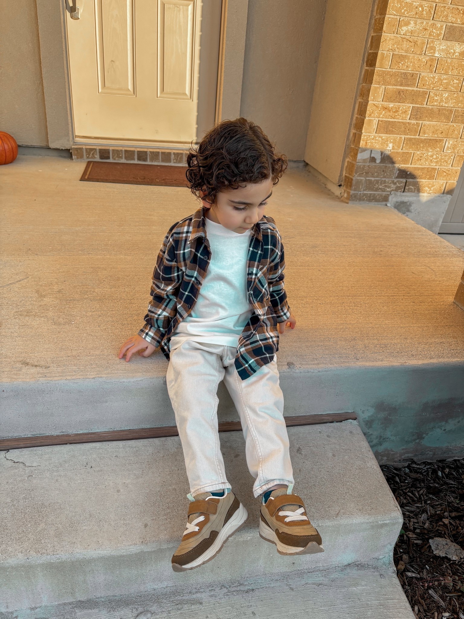 Toddler boy fall outfit 🤎 

#toddlerstyle #toddlerboy #toddlers #toddlerfallstyle #familyphotos #hmkids #hmsale #hmblackfridaysale #hmbaby #hmfinds #toddlerflannelshirt #cartersshoes #toddlerboysneakers #toddlerfinds #blackfridaysale 

#LTKBaby #LTKKids #LTKSaleAlert