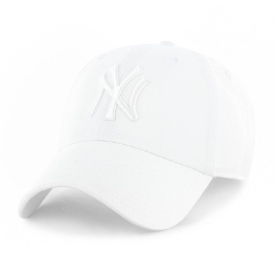 MLB Women's NY Yankees Baseball Hat - White | Target